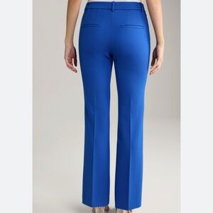 New Christian Siriano royal blue Flare Leg Pant